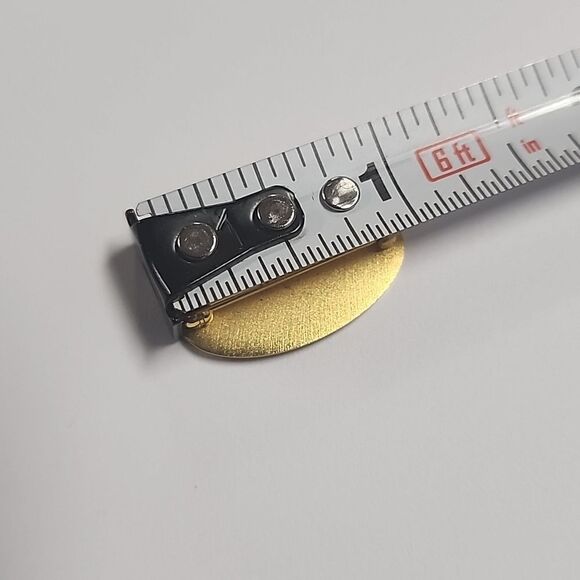 Kappa Alpha Theta KAO Member Gold Tone Life Loyal Pin Back Brooch Pendant Vintag - Picture 3 of 3